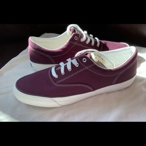 Keds new Burgundy shoes.
